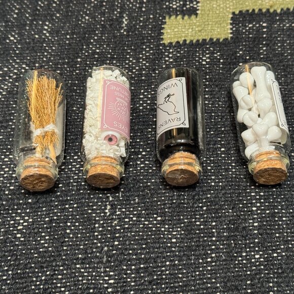 Bullseye's Playground™ Mini Apothecary Bottles, Potion Spell Ingredients - Picture 6 of 15